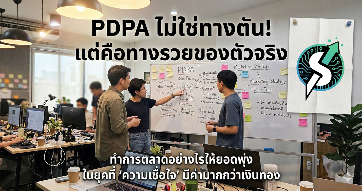 PDPA ไม่ใช่ทางตัน! แต่คือทางรวยของตัวจริง